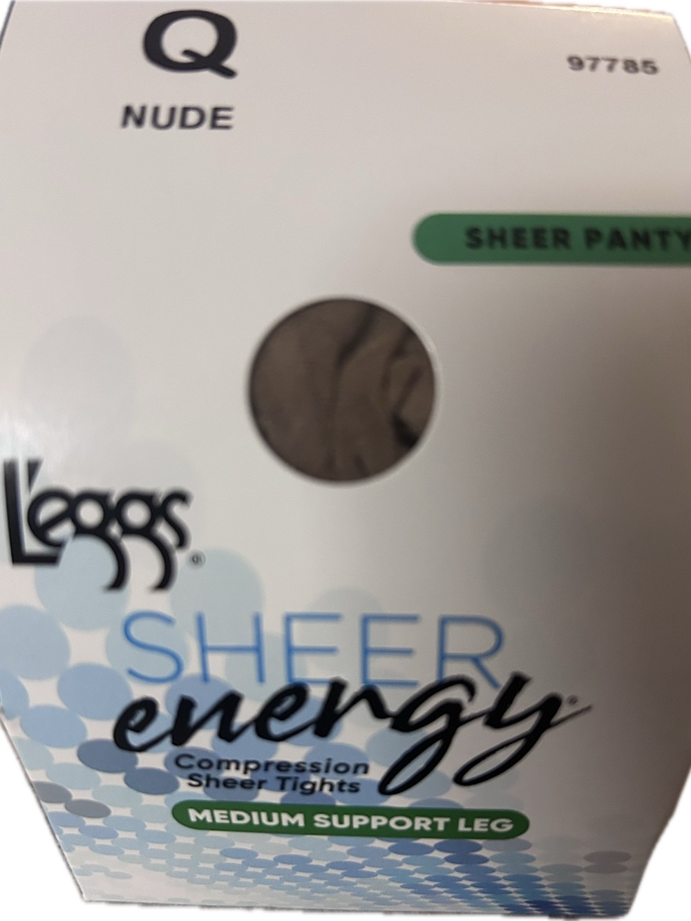 Sz Q L'eggs Sheer in Nude